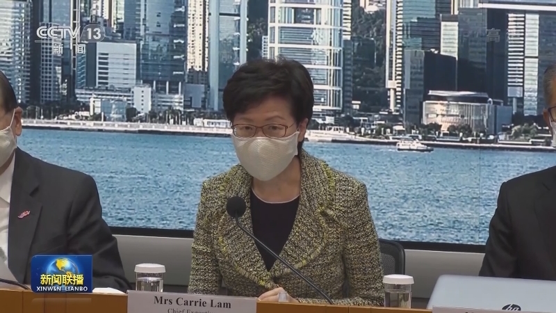 香港特区政府欢送内地核酸检测支援队