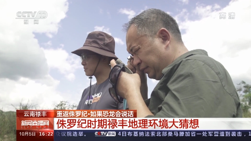 新闻直播间 云南禄丰重返侏罗纪 如果恐龙会说话侏罗纪时期禄丰地理环境大猜想 Cctv节目官网 Cctv 13 央视网 Cctv Com