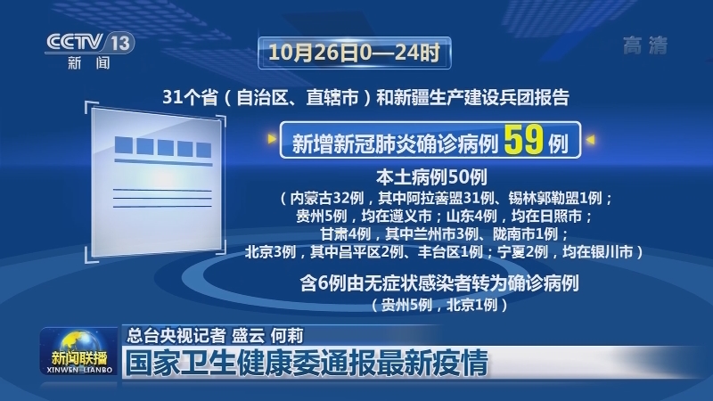 国家卫生健康委通报最新疫情