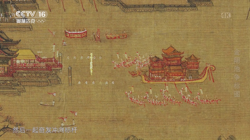 [艺术里的奥林匹克]20221217 金明池争标图