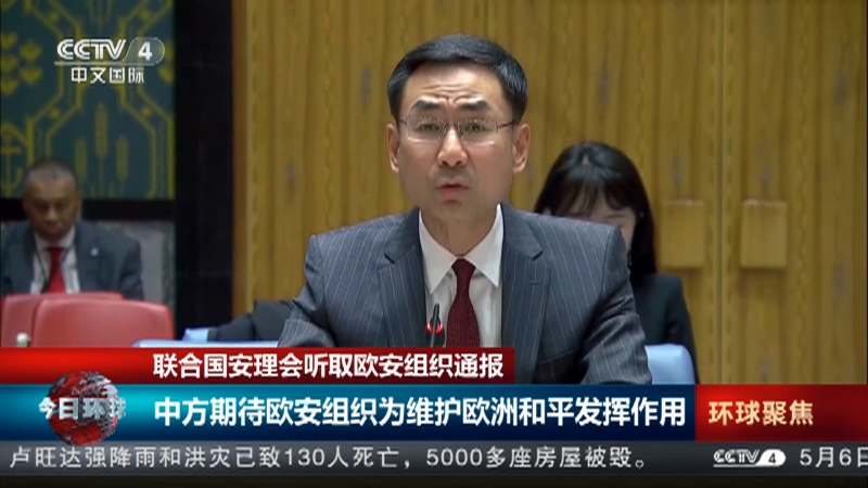 [今日环球]联合国安理会听取欧安组织通报