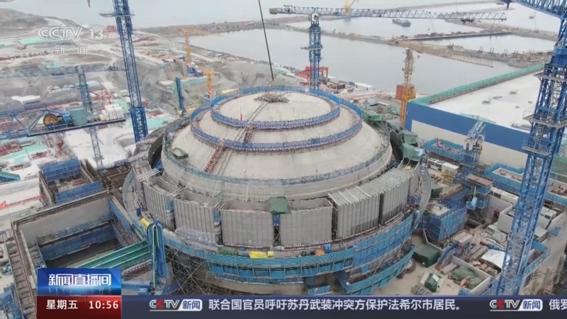 记者探访太平岭核电站一号机组