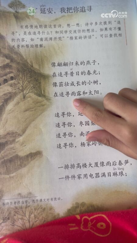 读《延安,我把你追寻》有感