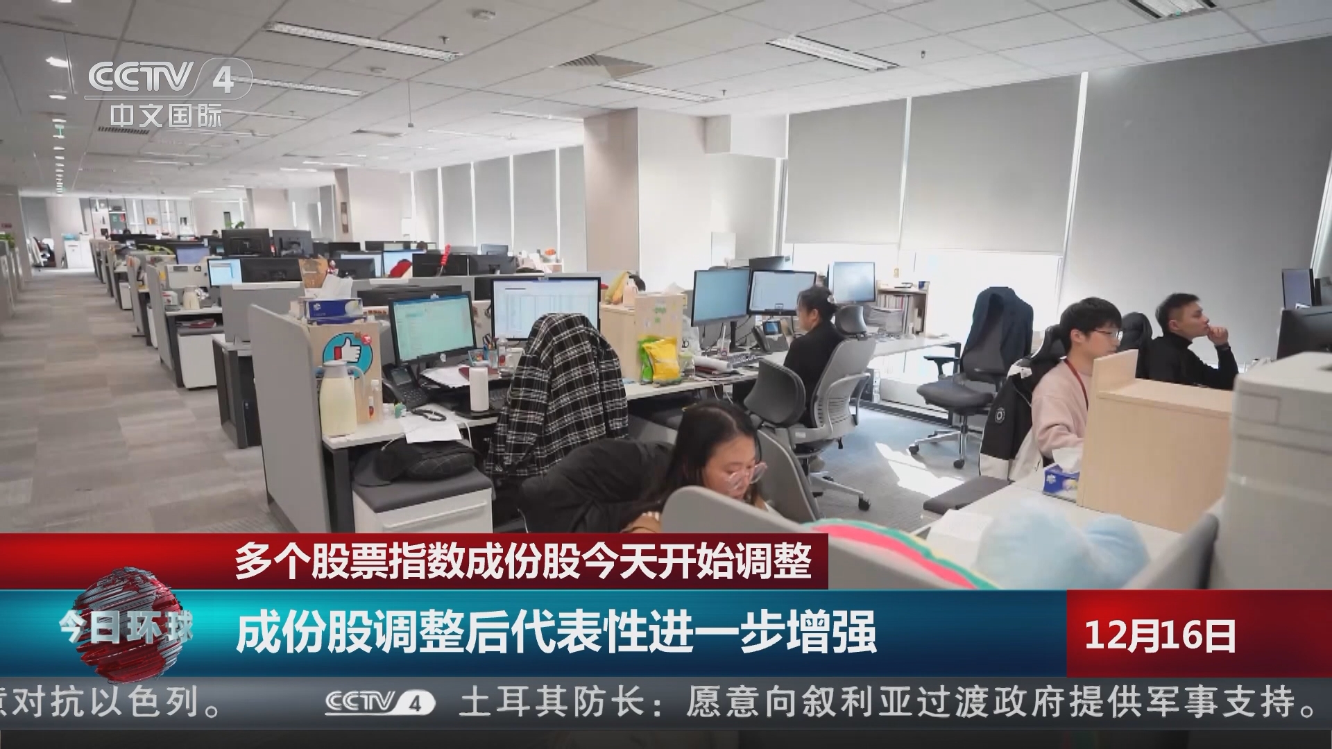 今日环球]多个股票指数成份股今天开始调整