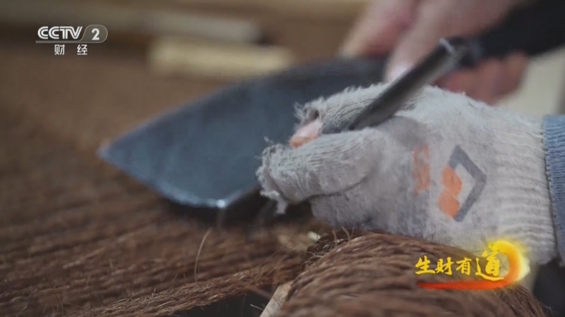 《生财有道》 20251211 民间有高手：棕榈编财富 稽山新砚语