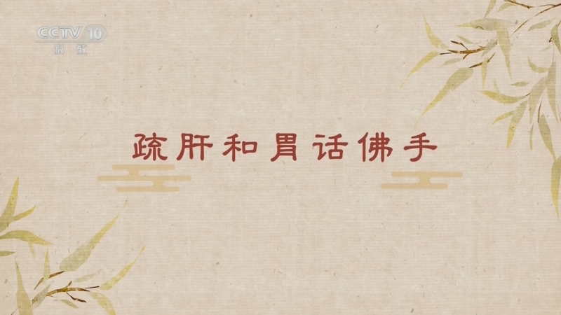 《百家讲坛》 20251225 舌尖上的养生（第三部） 1 疏肝和胃话佛手