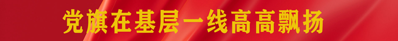 党旗在基层一线高高飘扬