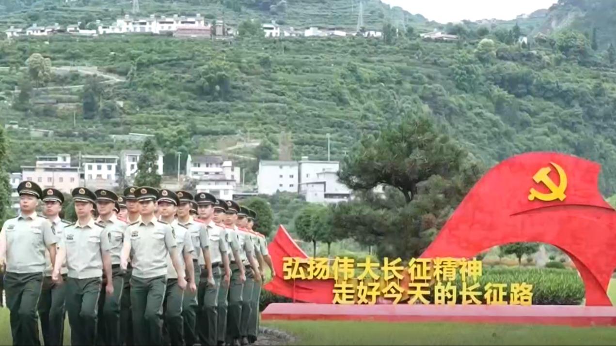 九十一年军魂传承 走近大渡河畔的“守坝人