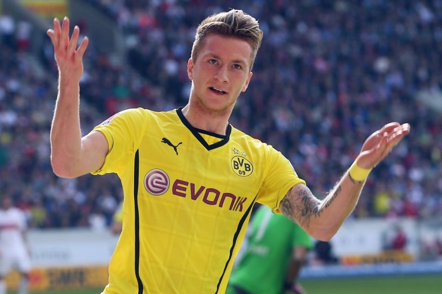 [高清组图]罗伊斯戴帽莱万造点 多特逆转斯图加特