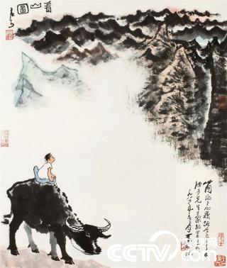 央视画廊】传世墨迹——李可染画牛是真的牛！_央视网(cctv.com)
