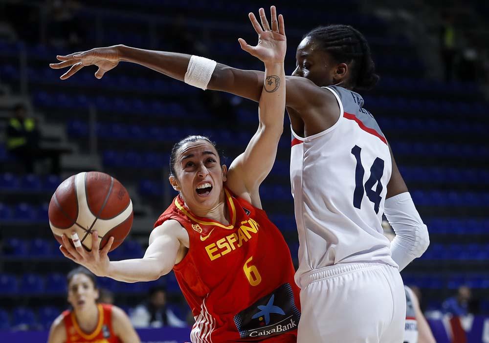 图2020女篮奥运会资格赛西班牙对阵英国