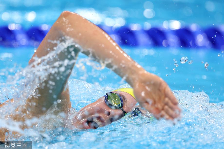 [图]女子1500米自由泳-莱德基夺金 王简嘉禾获第四