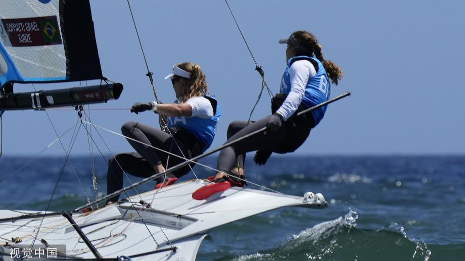 [图]帆船女子49人FX级-巴西夺冠 德国荷兰分获银铜