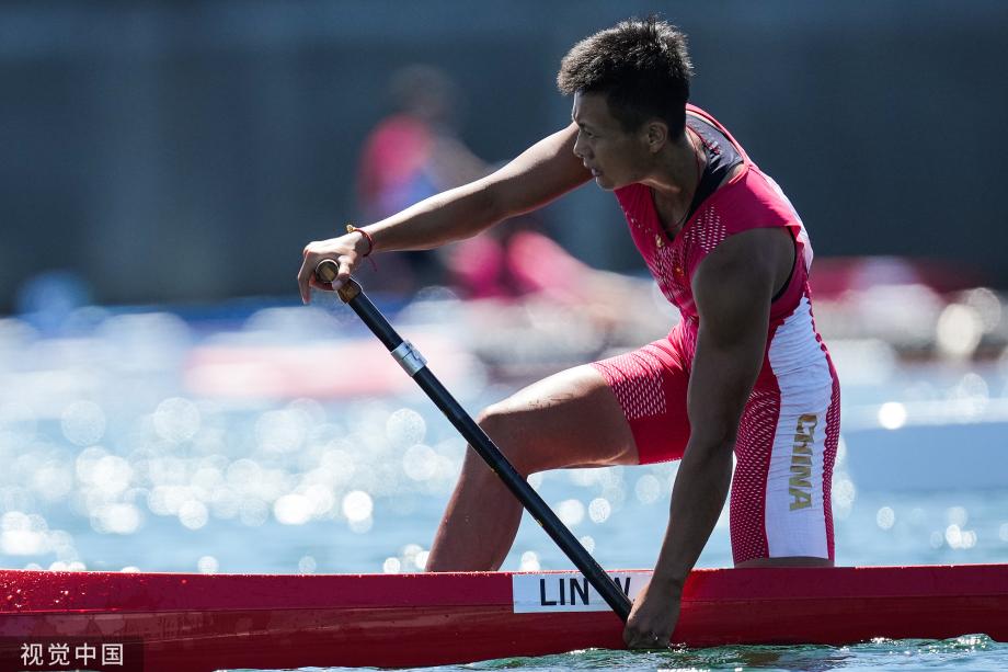 [图]女子200米单人划艇-林文君小组第二晋级决赛