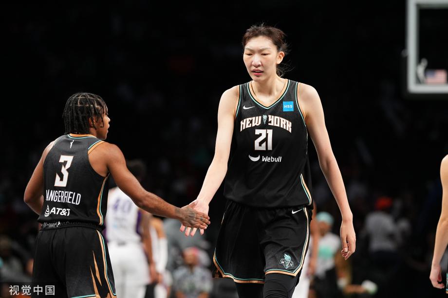 [图]WNBA-韩旭贡献6分 助纽约自由人20分大逆转