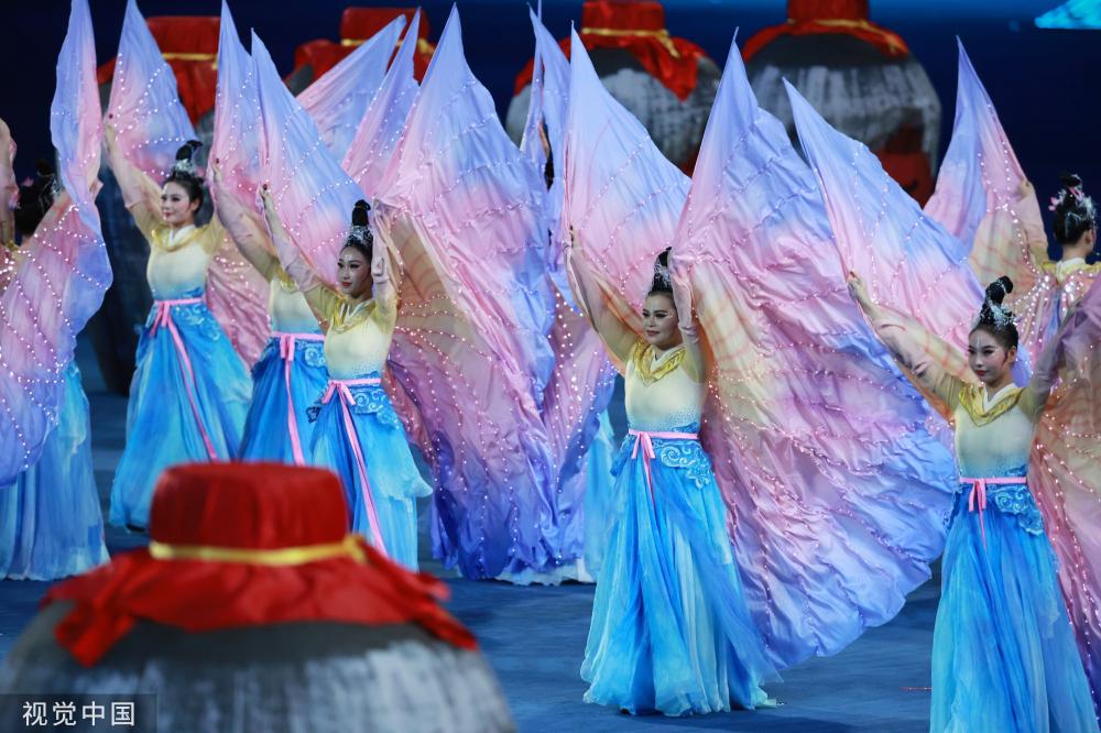图杭州亚运会开幕式直击现场文艺表演