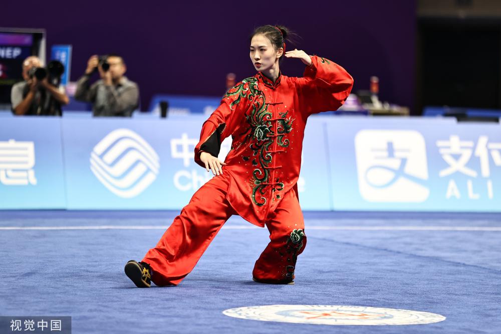 图杭州亚运会女子太极拳决赛童心夺金