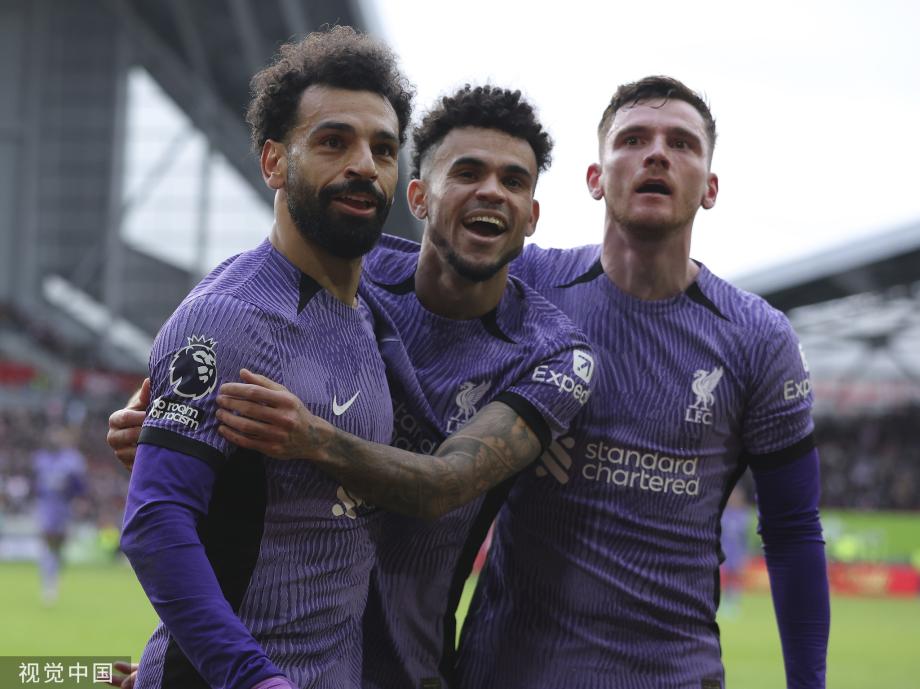 萨拉赫传射建功 利物浦4-1布伦特福德迎连胜