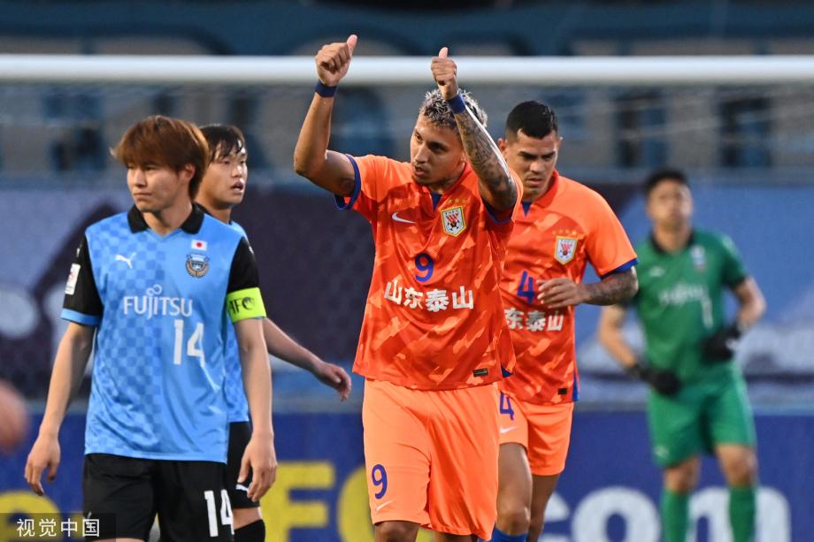 亚冠-贾德松绝杀克雷桑双响 泰山4-2川崎进八强