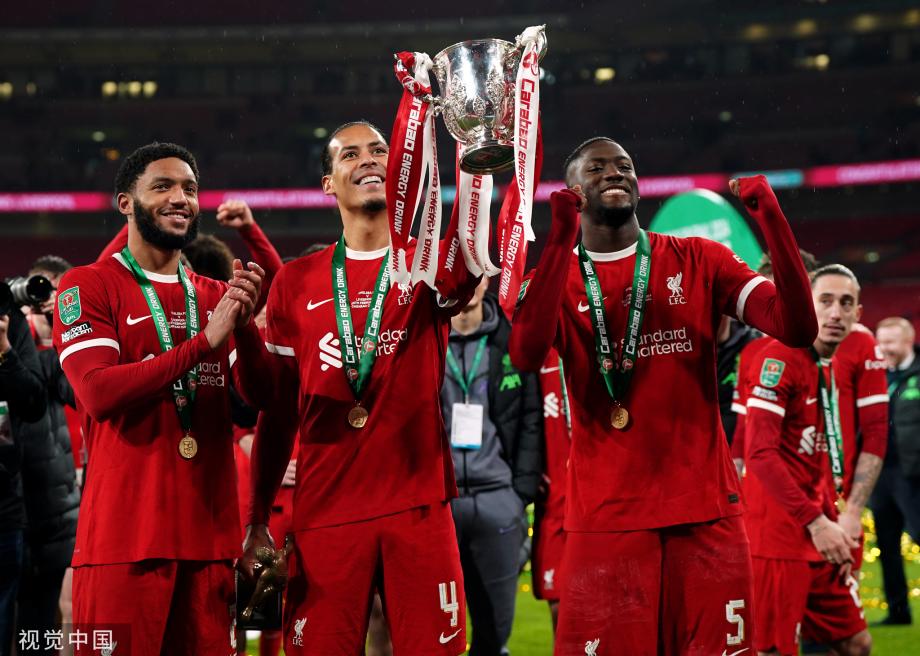 英联杯-范戴克加时赛绝杀 利物浦1-0切尔西夺冠