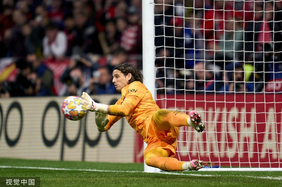 马竞总比分5-4逆转国米 晋级欧冠8强