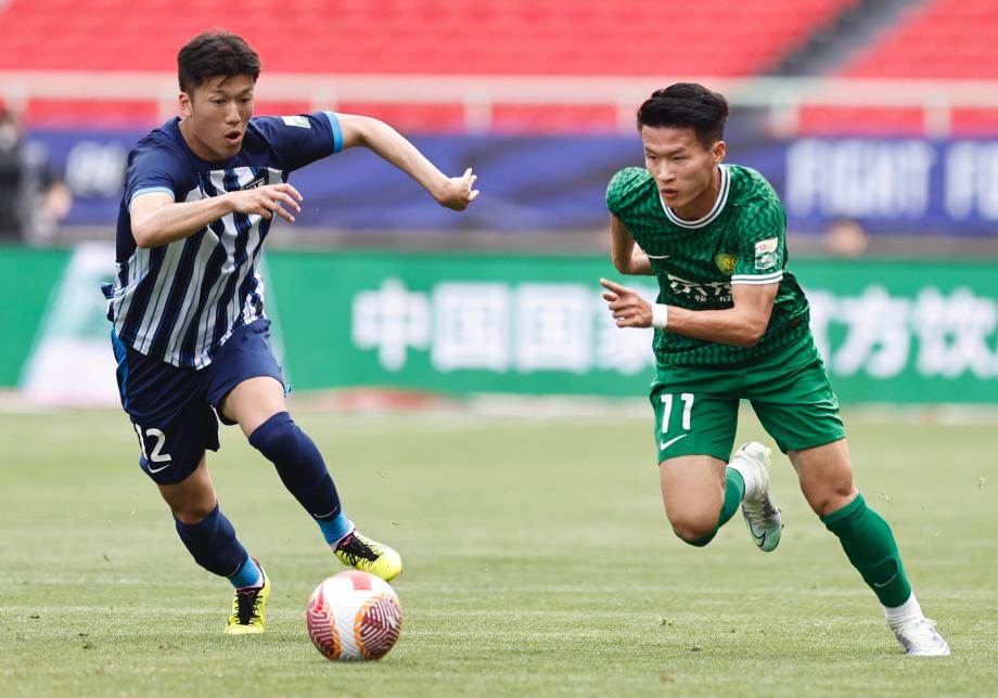 法比奥破门 北京国安1-0客胜武汉三镇暂登榜首