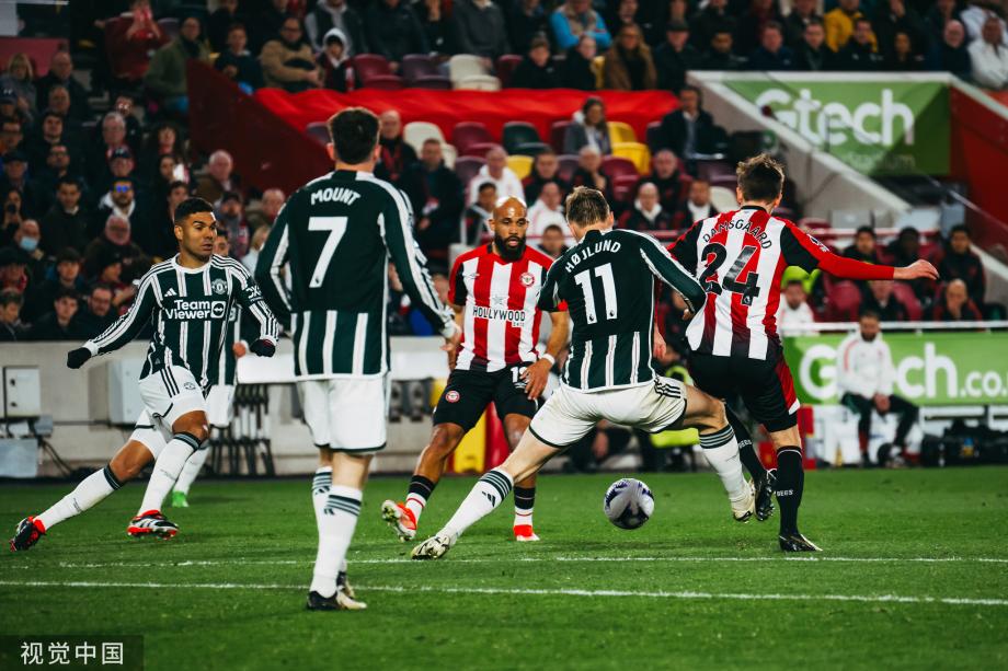 芒特补时破门后又遭绝平 曼联1-1布伦特福德