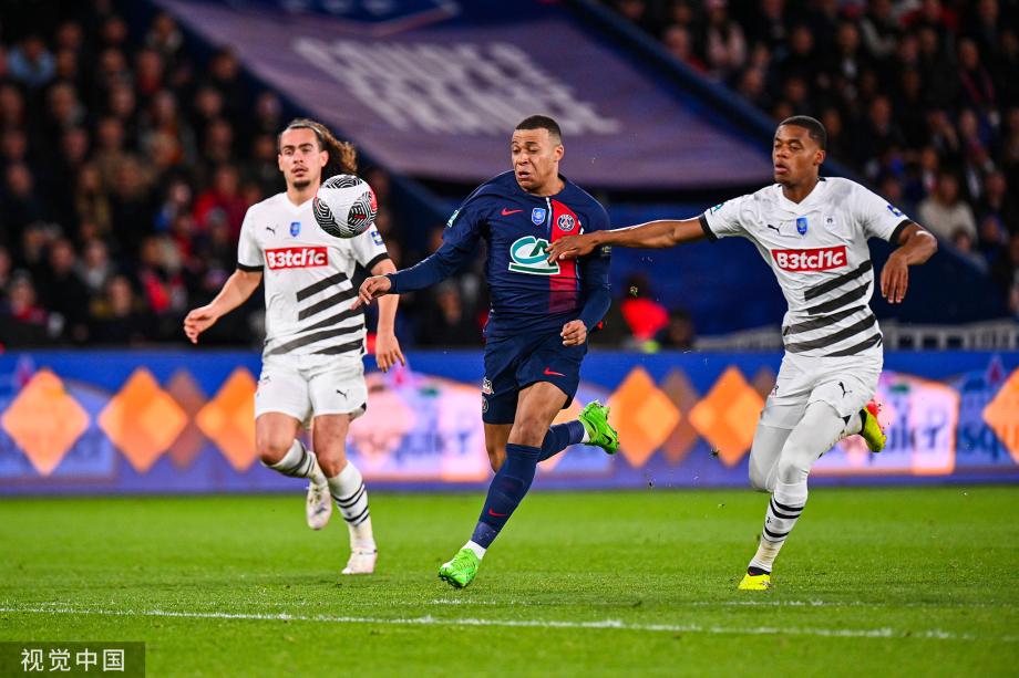 姆巴佩失点+制胜球 巴黎1-0雷恩晋级法国杯决赛