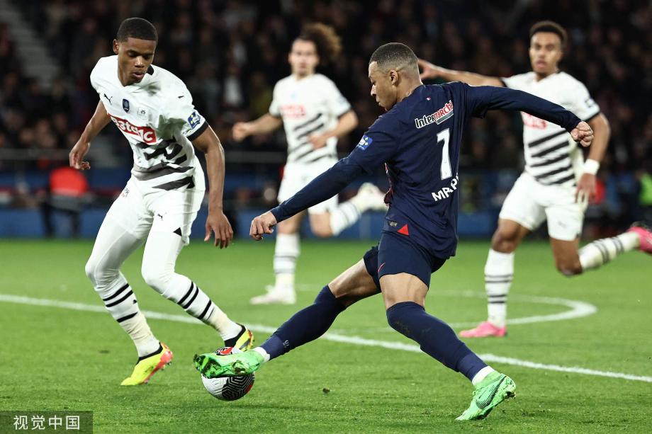 姆巴佩失点+制胜球 巴黎1-0雷恩晋级法国杯决赛