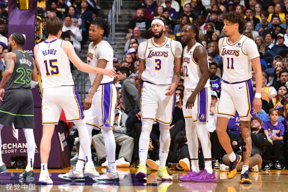 詹姆斯缺阵浓眉伤退 湖人负森林狼重回西部第9