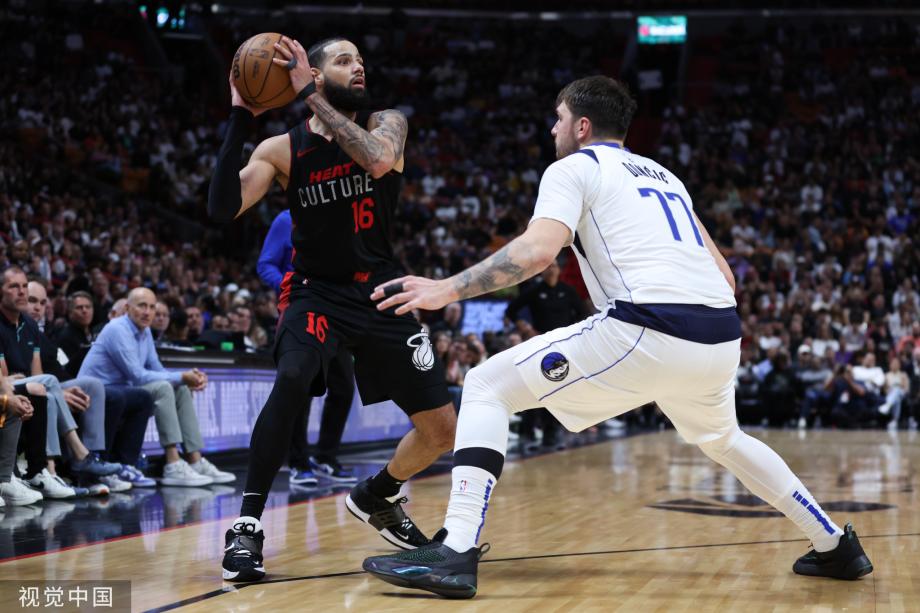 东契奇29+9+9巴特勒低迷 独行侠轻取热火