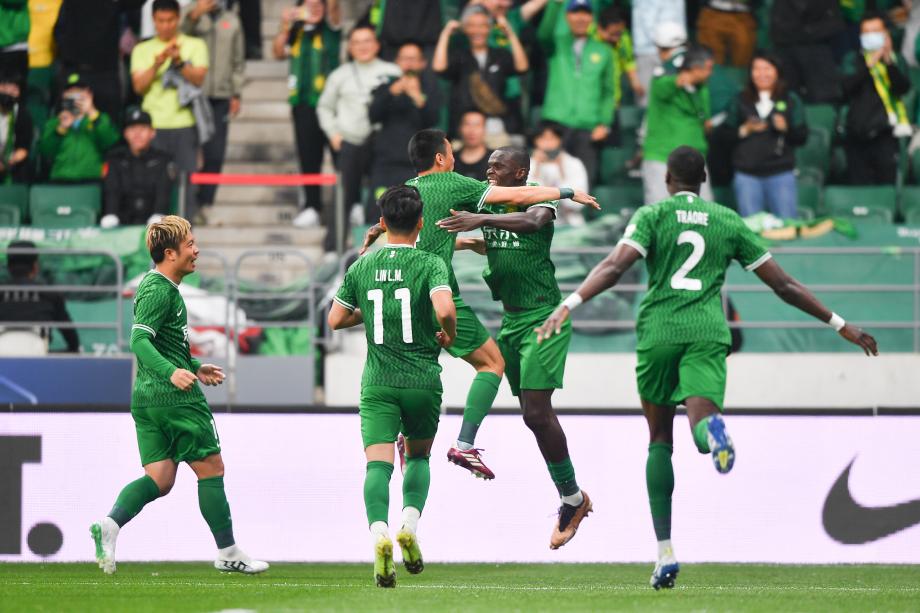 恩加德乌破门李可凌空斩 国安4-1战胜西海岸