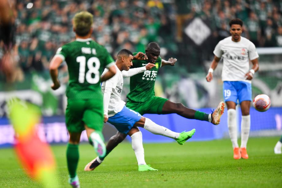 恩加德乌破门李可凌空斩 国安4-1战胜西海岸