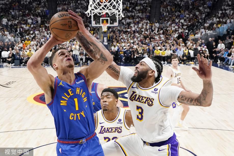 NBA-湖人0-1掘金 詹姆斯27+6+8约基奇32+12+7