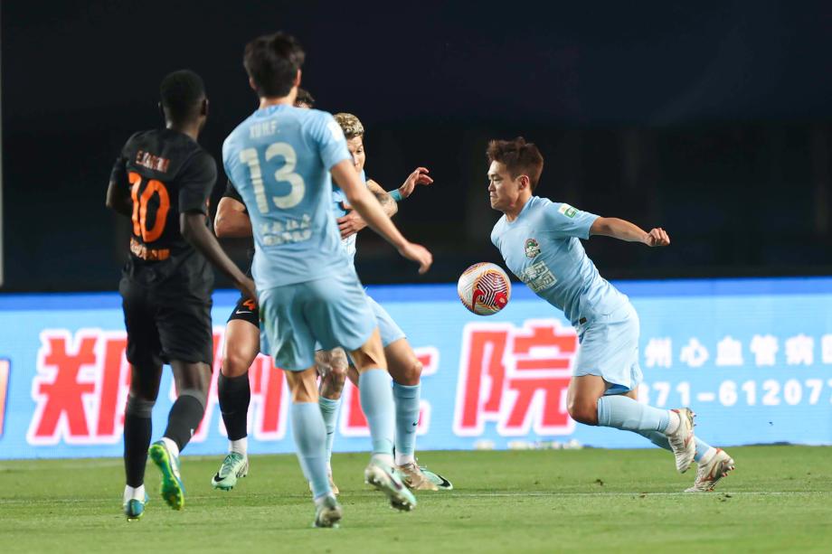 阿奇姆彭处子球制胜 河南1-0海牛获赛季首胜