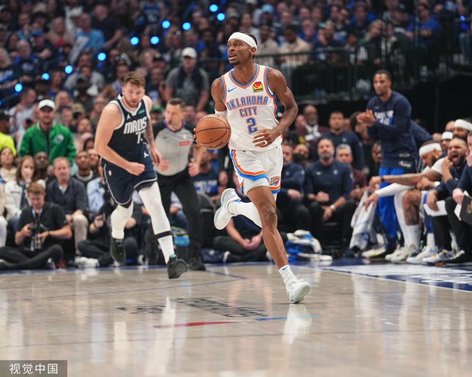 欧文末节超神东契奇22+15 独行侠险胜雷霆2-1