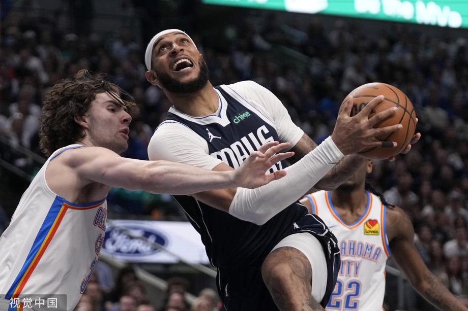 东契奇丢关键罚球 雷霆逆转独行侠总分2-2