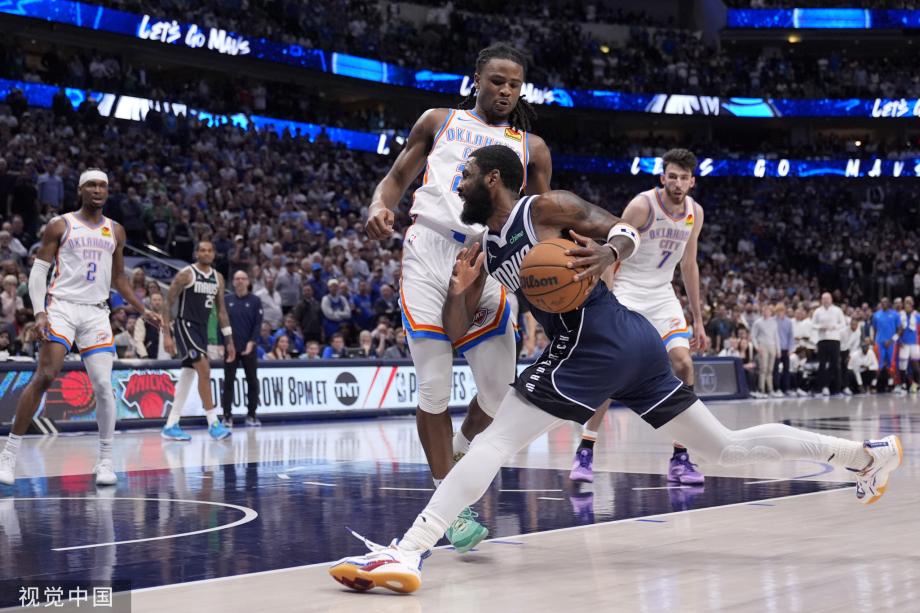 东契奇丢关键罚球 雷霆逆转独行侠总分2-2