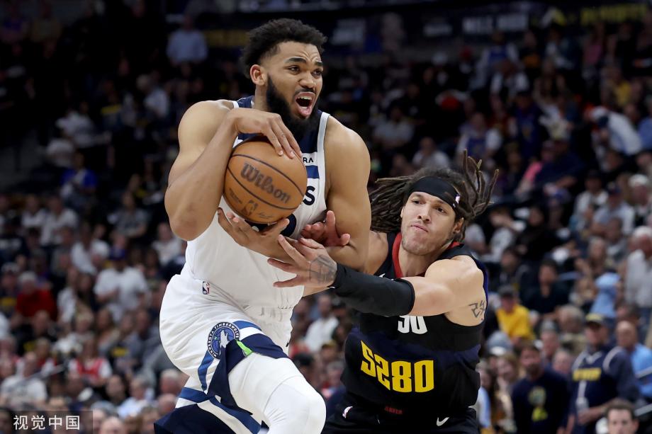 约基奇40+13爱德华兹低迷 掘金大胜森林狼3-2