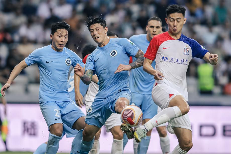 马莱莱制胜 上海申花1-0送深圳新鹏城9轮不胜