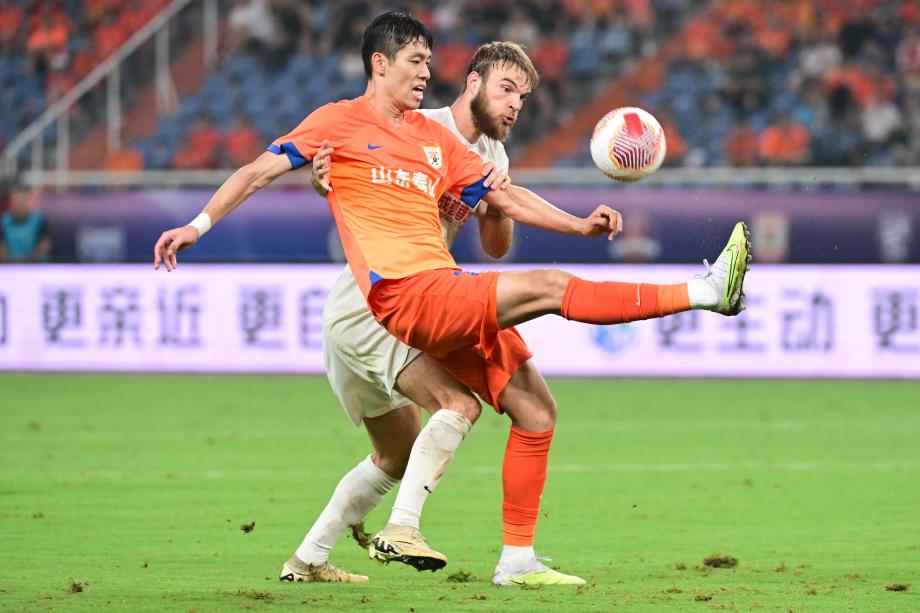 毕津浩破门陈蒲一条龙 山东3-0双杀蓉城仍居第5