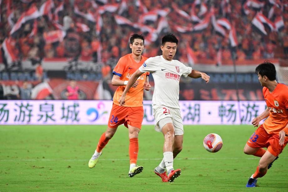 毕津浩破门陈蒲一条龙 山东3-0双杀蓉城仍居第5