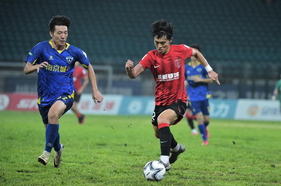 韦世豪破门 成都蓉城2-1南京城市晋级4强