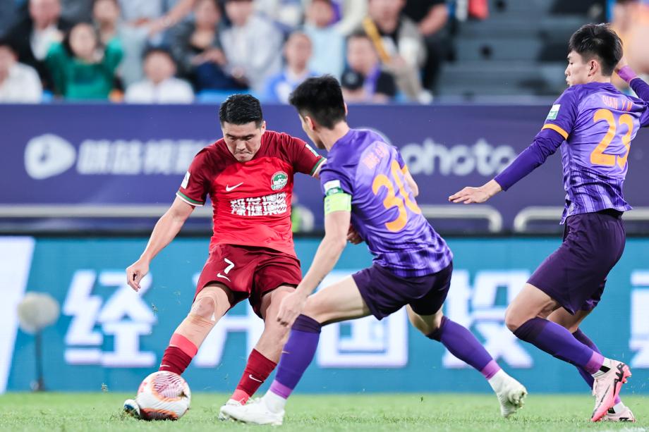 王秋明打进制胜球 天津津门虎1-0送河南两连败