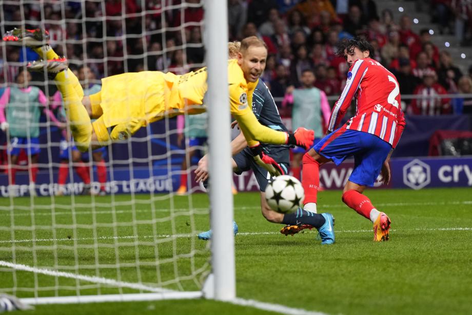 欧冠-吉梅内斯90分钟绝杀 马竞2-1逆转莱比锡