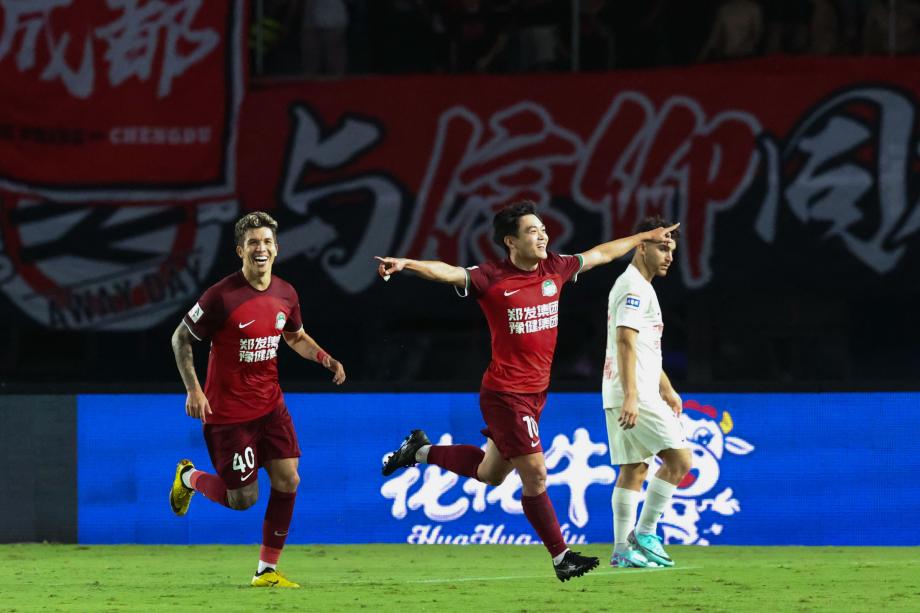 科维奇破门纳萨里奥建功 河南2-0送蓉城三轮不胜