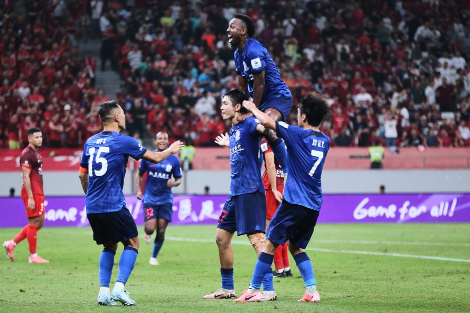 足协杯-奇塔迪尼双响奥斯卡点射 海港3-2申花