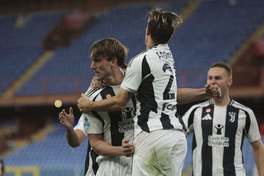 弗拉霍维奇双响 尤文3-0热那亚终结进球荒