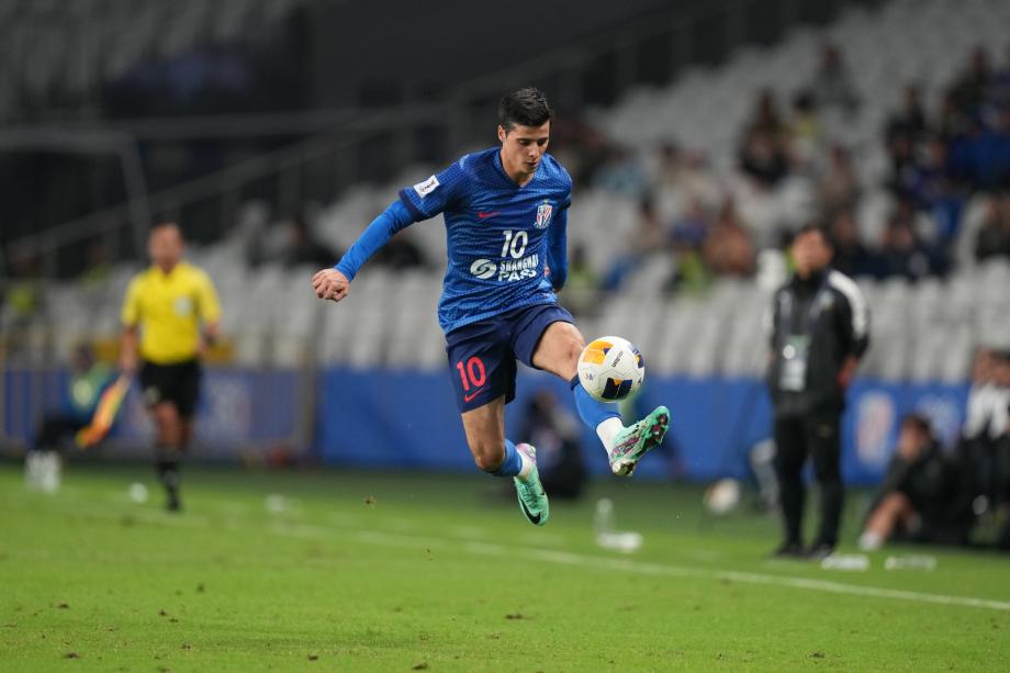 亚冠-汪海健建功 申花2-0十人川崎主场10连胜