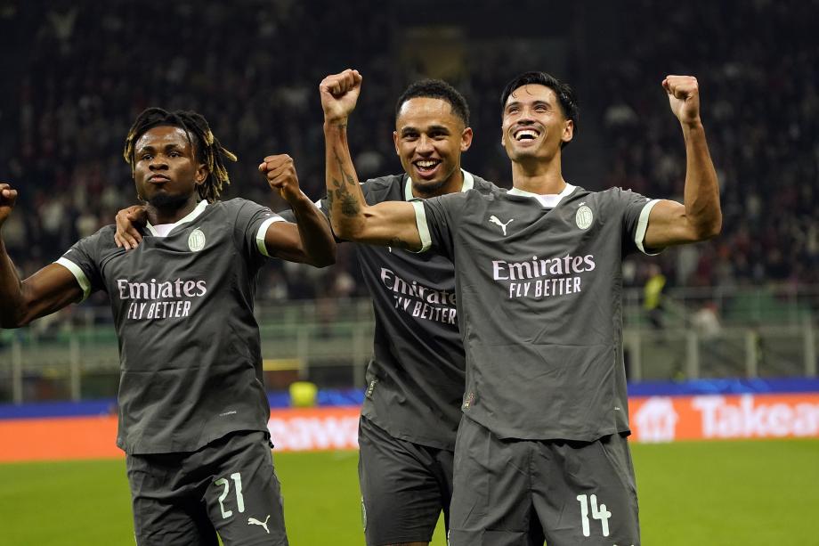 赖因德斯双响普利西奇破门 米兰3-1十人布鲁日